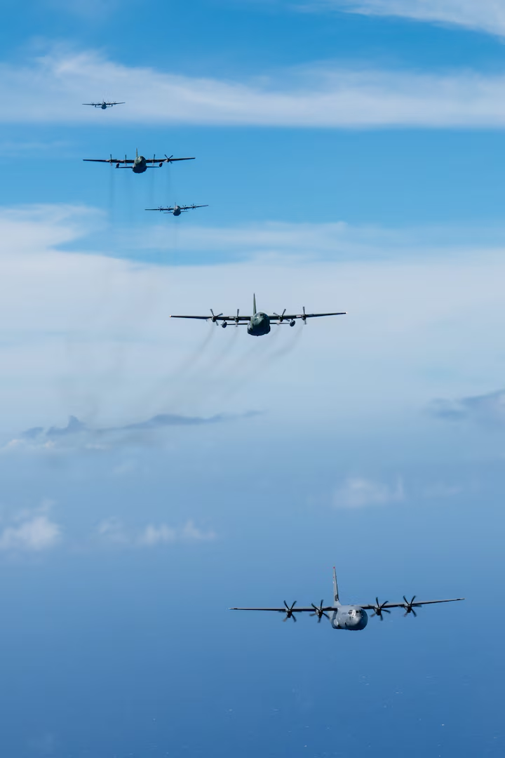 Multinational Aircrews Showcase Interoperability During OCD 24 Interfly