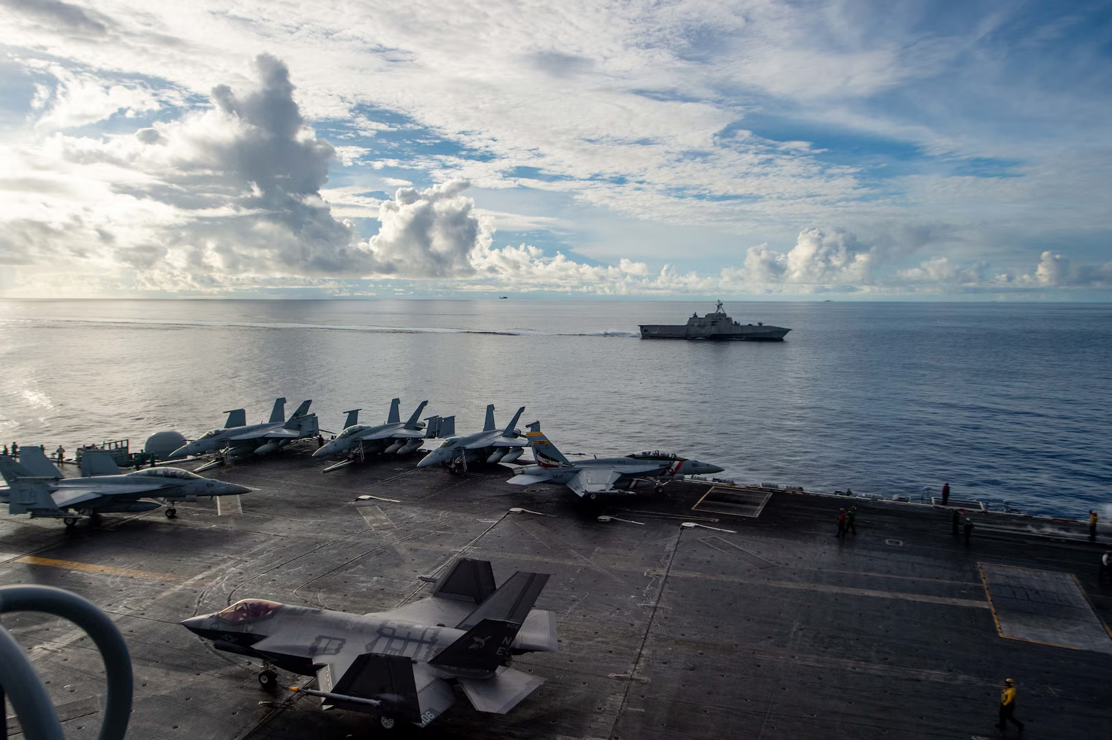 Carl Vinson Carrier Strike Group Now Operating in South China Sea