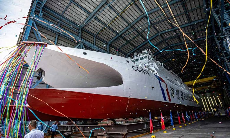 Taiwan Coast Guard enhances standoff posture with 12th missile-ready vessel