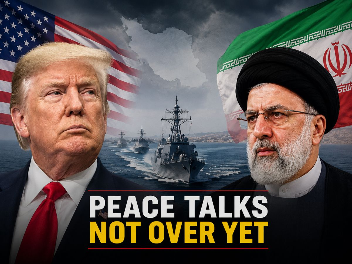 Trump claims peace deal with Iran could be reached ‘over the weekend’ as Iran claims it struck US ship